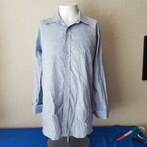 Tommy Hilfiger Ithica 100% Cotton blue striped shirt